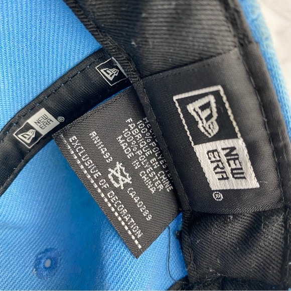 Chance the Rapper 3 New Era Cap Hat Snapback Authentic Blue White Limited - Picture 9 of 9